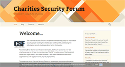 Desktop Screenshot of charitiessecurityforum.org.uk